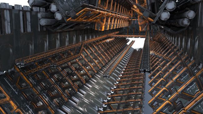 SkyRail Bridge | 3d Models for Daz Studio and Poser