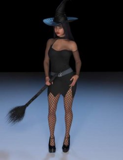 FG Witch Outfit for Genesis 9