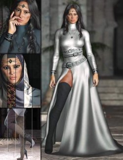 dForce CB Aisha Clothing and Accessories Set Bundle
