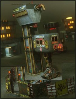 The Cog Regime Security Gate and Tower