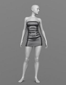 Leather Dress G8 Female