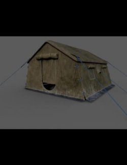 Outdoor Adventure Tent Prop for DAZ Studio