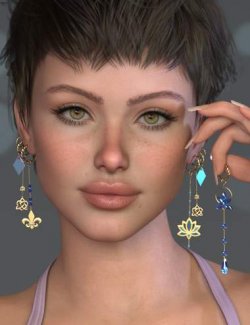 Cocktail Hour: Cherry Charmers Jewelry Set 2 for Genesis 9