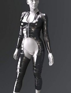 SPR Open Panel Bodysuit for Genesis 9