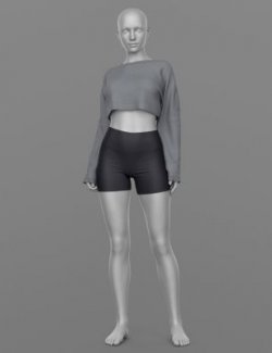 Sports Shorts Sweatshirt G8 Female