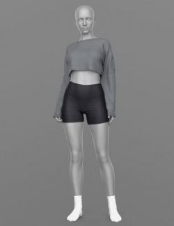 Sports Shorts Sweatshirt Socks G8 Female