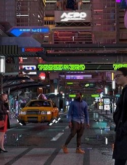 Cyberpunk Central for DAZ