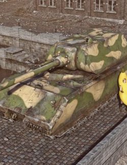 MAUS Heavy Tank WT for DAZ3D