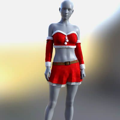 Click here to see preview images for "GD Sexy Christmas Outfit for Genesis 8 Female" GD Sexy Christmas Outfit for Genesis 8 Female