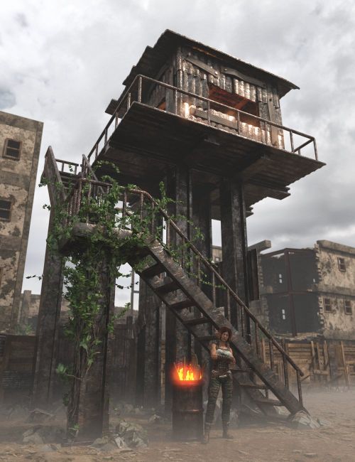 Click here to see preview images for "Post Apocalyptic Watchtowers 2" Post Apocalyptic Watchtowers 2