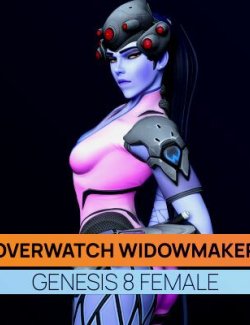 Overwatch Widowmaker for Genesis 8 Female