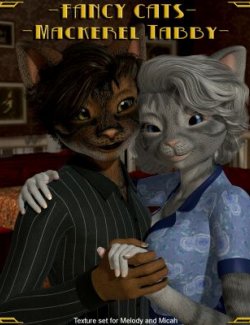 Fancy Cats - Mackerel Tabby for Melody & Micah