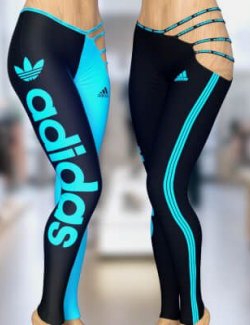 EliteDZ_Adidas Style for Leather Cutout Pants