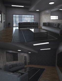 Condo Room Interior for DS Iray