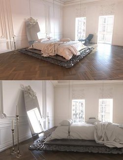 Polish Baroque Bedroom