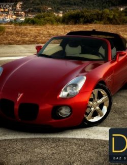 Pontiac Solstice GXP 2009 for DAZ Studio