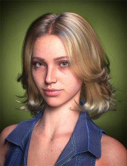 dForce Strand-Based FE Breeze Short Hair for Genesis 9