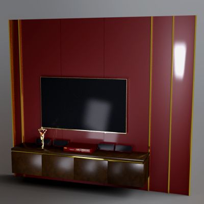 Click here to see preview images for "AQ3D Modern TV Wall 8" AQ3D Modern TV Wall 8