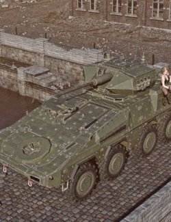 Vilkas IFV Vehicle wt for Daz3D