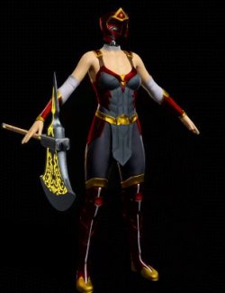 dForce Artemis Outfit for G8F