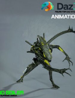 Animations for Xeno Boiler by DAZ Studio