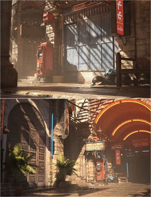 Click here to see preview images for "Neon Bazaar" Neon Bazaar