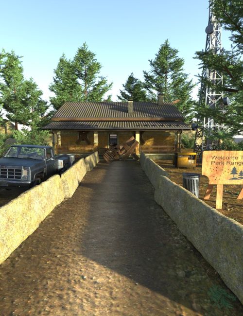 Click here to see preview images for "AP Post-Apocalyptic Park Ranger Office" AP Post-Apocalyptic Park Ranger Office