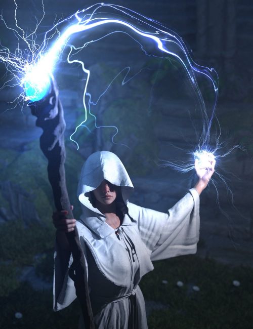 Click here to see preview images for "dForce Lala Mage Outfit for Genesis 9" dForce Lala Mage Outfit for Genesis 9