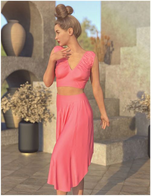 Click here to see preview images for "dForce Roma Outfit for Genesis 9" dForce Roma Outfit for Genesis 9