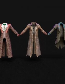 dForce Wizard Robes Set A for G8M