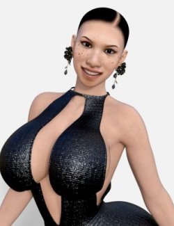 Kanzashi Azalea for Genesis 8.1 Female