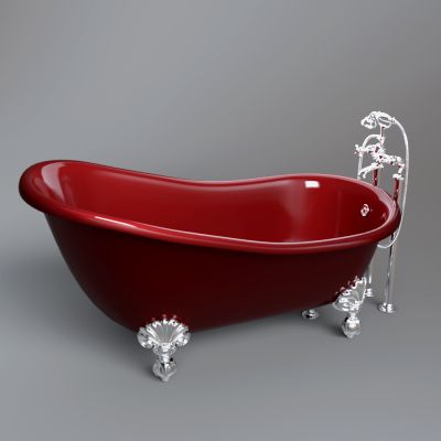 Click here to see preview images for "AQ3D Luxury Bath Tub 18" AQ3D Luxury Bath Tub 18