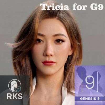 Click here to see preview images for "RKS Tricia for Genesis 9" RKS Tricia for Genesis 9