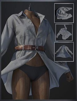dForce SU Chic Shirt Set for Genesis 9