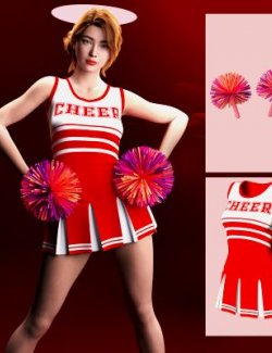 dForce RQL Varsity Cheer Girl Outfit G8F & G8.1F