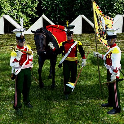 Click here to see preview images for "Napoleonic Austrian Lancers Uhlans" Napoleonic Austrian Lancers Uhlans