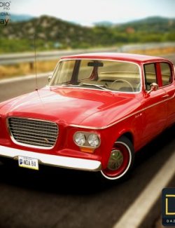Studebaker Lark 1962 for DAZ Studio