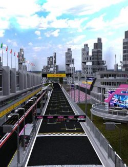 Concept Race Car Track