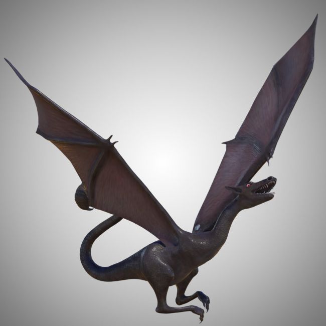 Click here to see preview images for "Wyvern for Poser" Wyvern for Poser