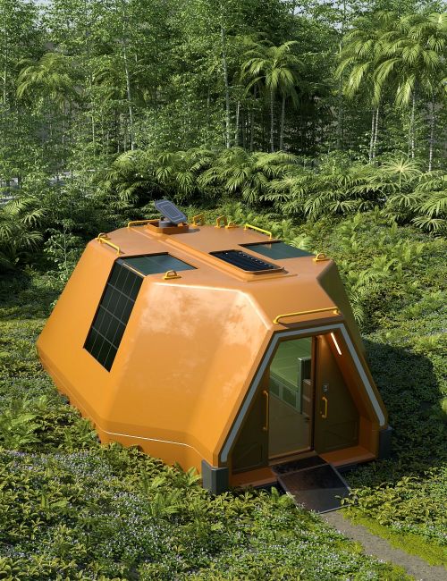 Click here to see preview images for "Sci-Fi Tiny House" Sci-Fi Tiny House