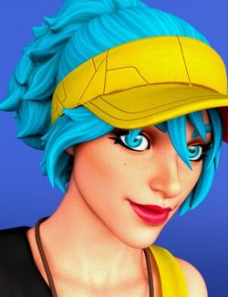 Fortnite Comet for Genesis 8 Female