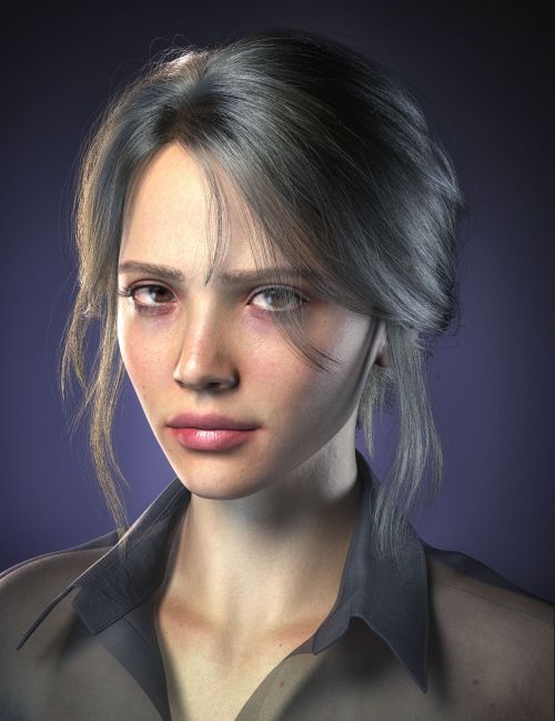 Click here to see preview images for "dForce Strand-Based FE Messy Updo Hair for Genesis 9,8 and 8.1" dForce Strand-Based FE Messy Updo Hair for Genesis 9,8 and 8.1