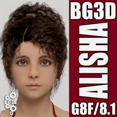 Click here to see preview images for "BG3D Alisha NE for Genesis 8-8.1 Female" BG3D Alisha NE for Genesis 8-8.1 Female