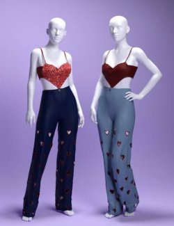 dForce MS Fashion Heart Outfit