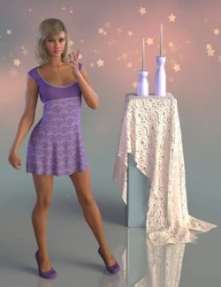 dForce Vivian Outfit for Genesis 9