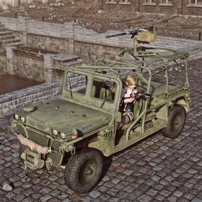 Click here to see preview images for "M1161 ITV Jeep Car BF for Daz3D" M1161 ITV Jeep Car BF for Daz3D