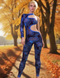 JMR dForce Cecilie Jumpsuit for Genesis 9 and 8 Female