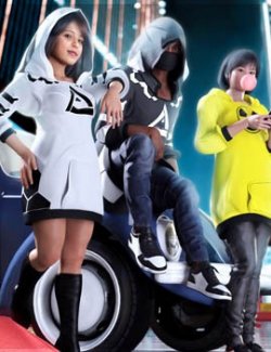 CyberSpace Hoodie for Genesis 9