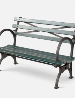 Bench Short Green Props