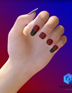 Femme Top Fingernails (and Hand Pose)